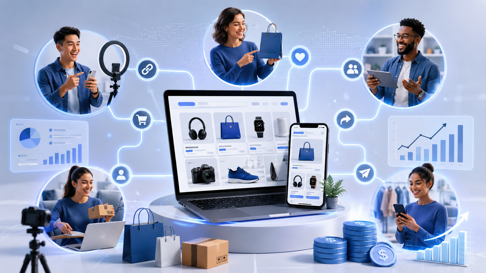 Como vender mais no e-commerce com afiliados pagando apenas por resultado