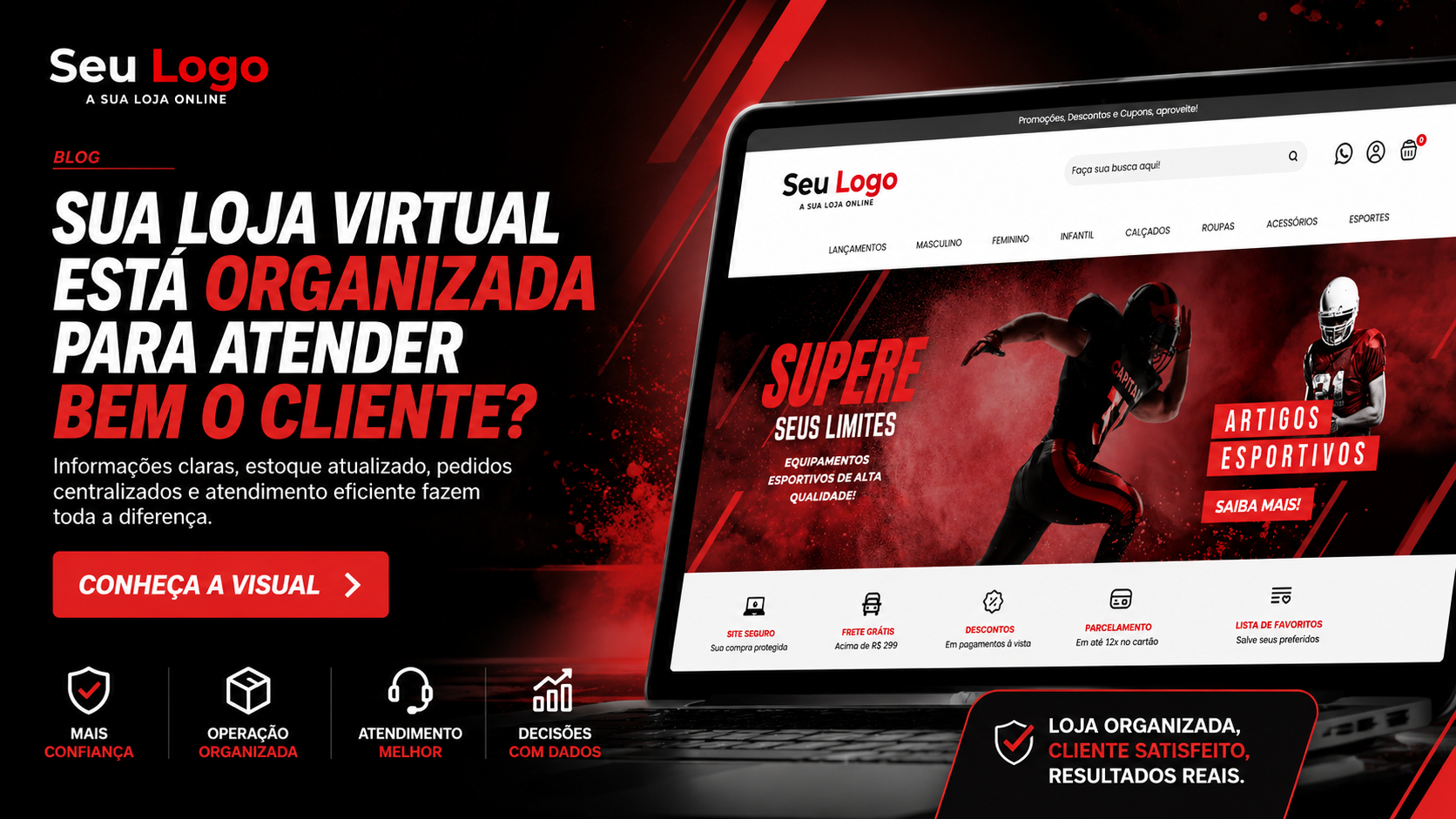 Sua loja virtual está organizada para atender bem o cliente?