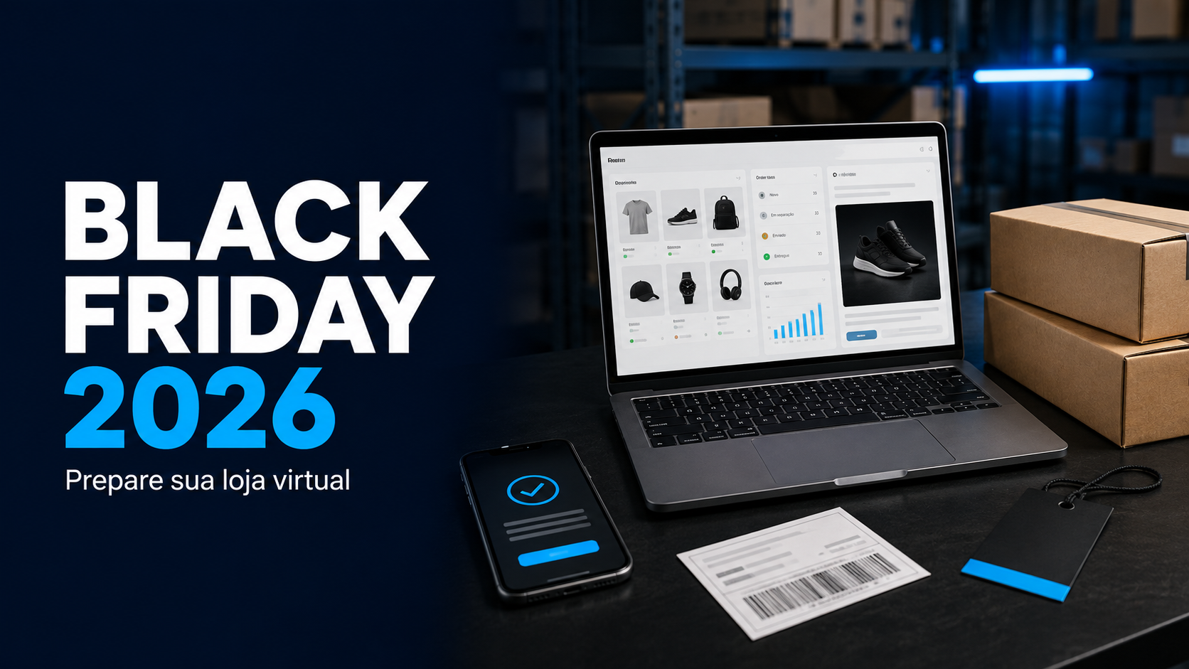 Black Friday 2026: como preparar sua loja virtual para vender mais