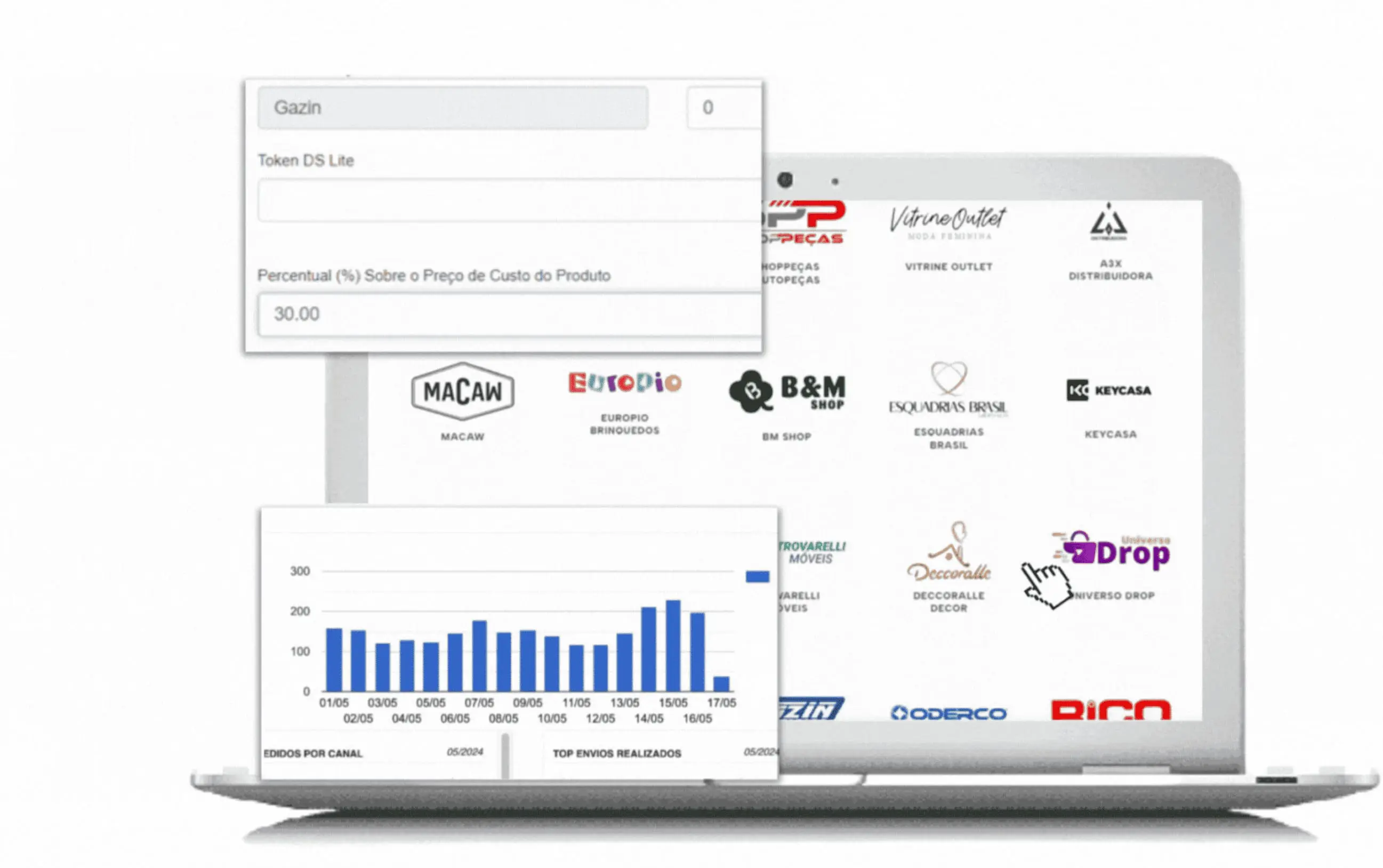 Dropshipping e Crossdocking Visual E-commerce