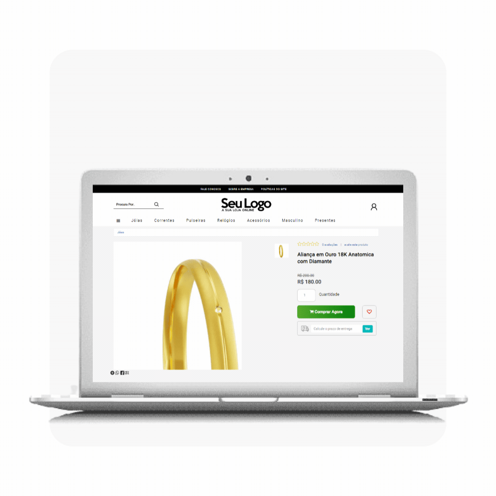 Sistema B2B Visual E-commerce - Gestão de fornecedores e representantes comerciais